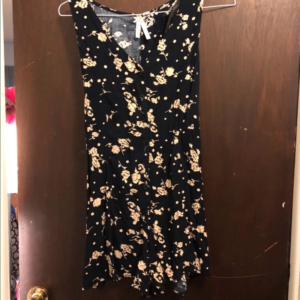 Navy Blue Romper